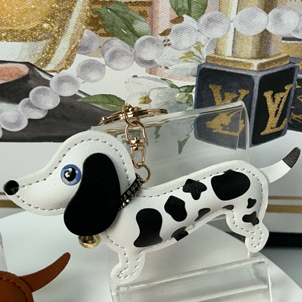 Last 1 βΌοΈ Pink Dachshund Keychain/Bag Charm πΎ - Picture 10 of 10